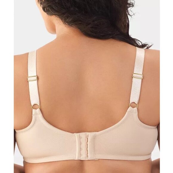 NWT Vanity Fair Minimizer Bra Sz.42H Nude Full Figure Full Coverage Underwire - Picture 2 of 10